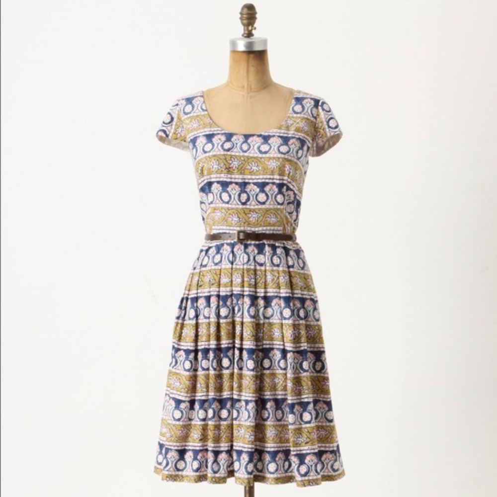 100% Cotton Anthropologie Tea Dress